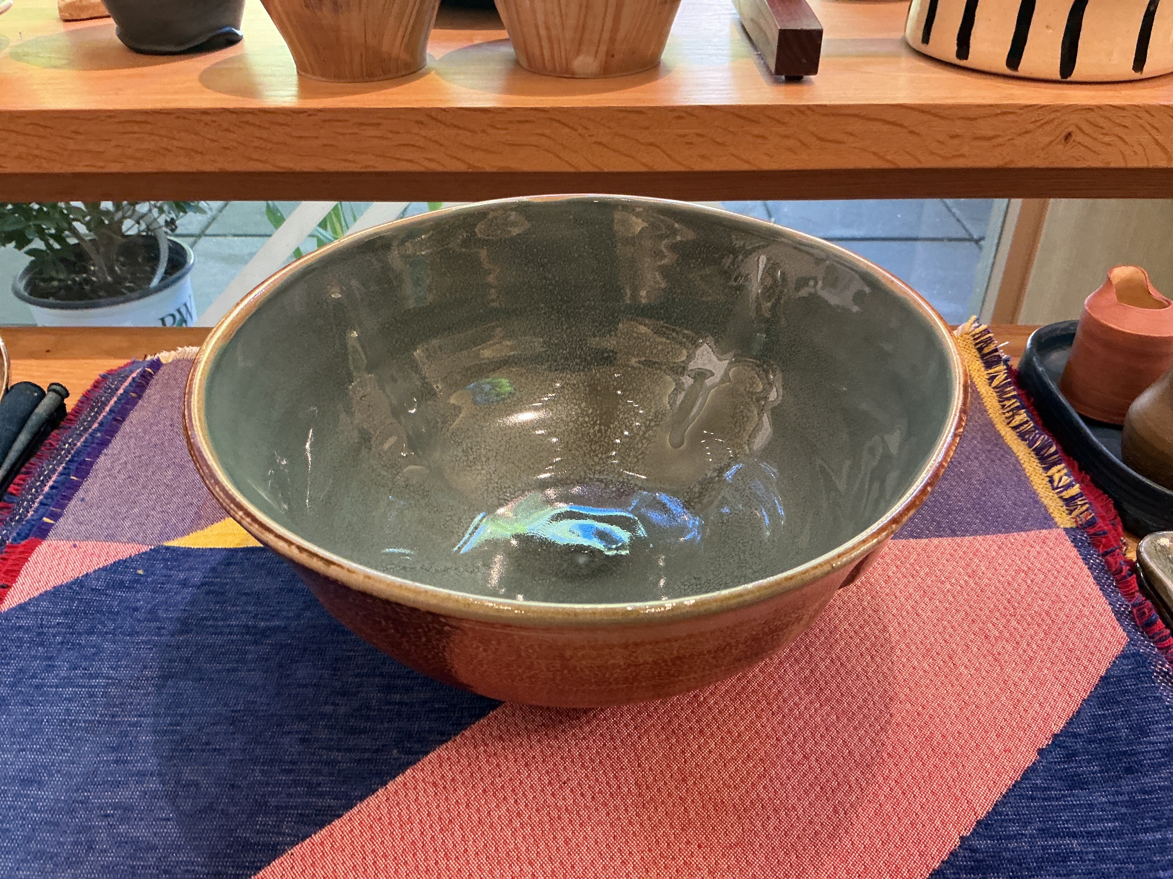 Ann Barzola Big Round Bowl