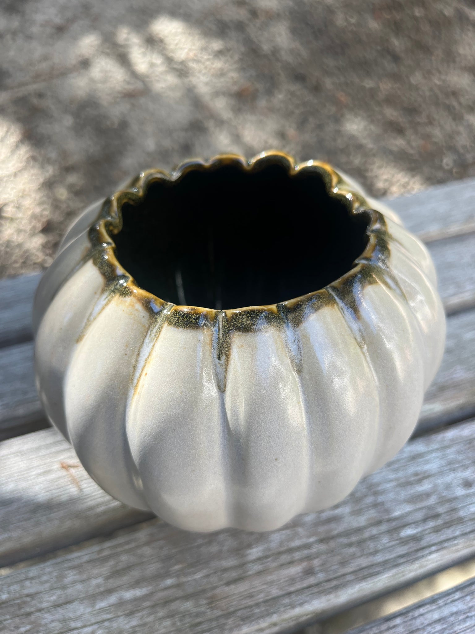 Mary Jaffe Ceramic Seed Pod Vase Small