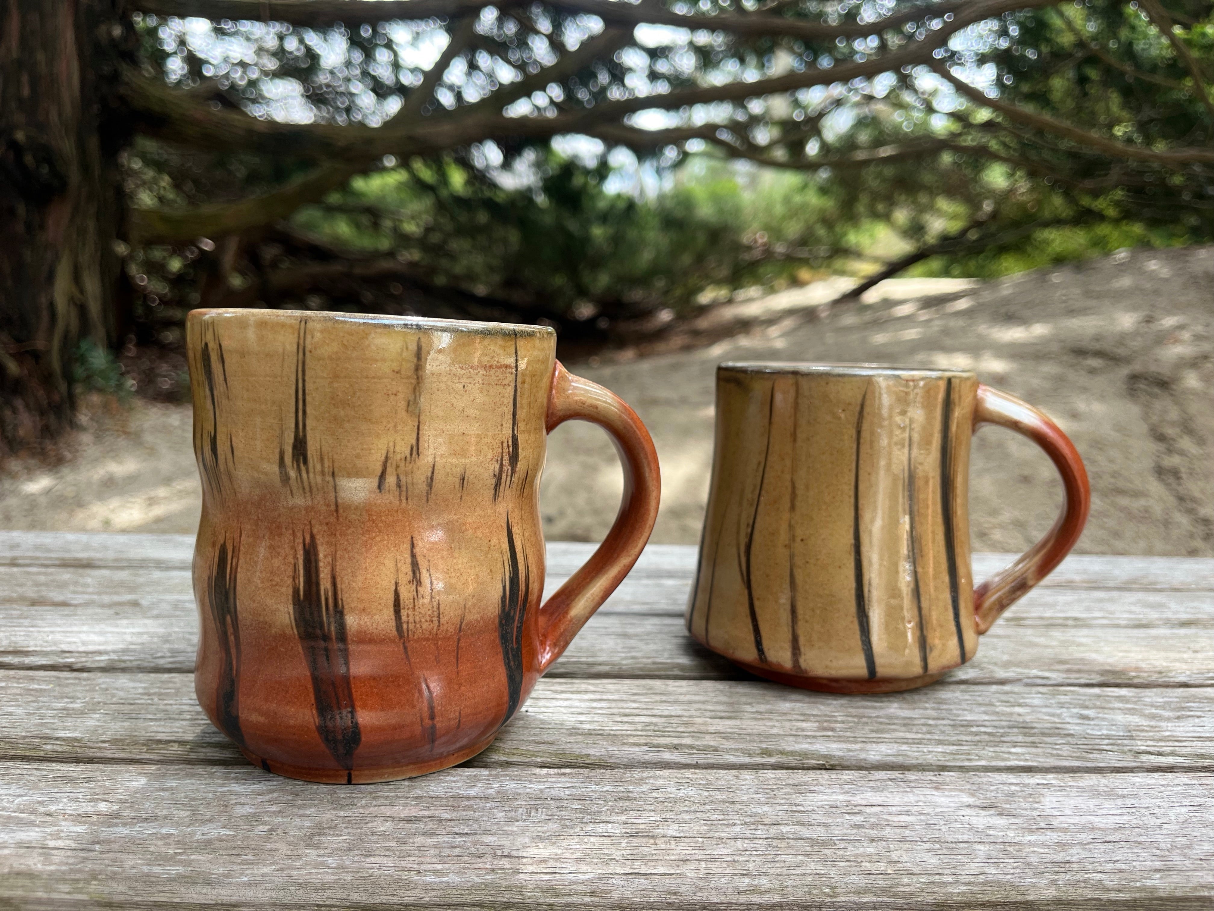 Ann Barzola Porcelain Mug stripes