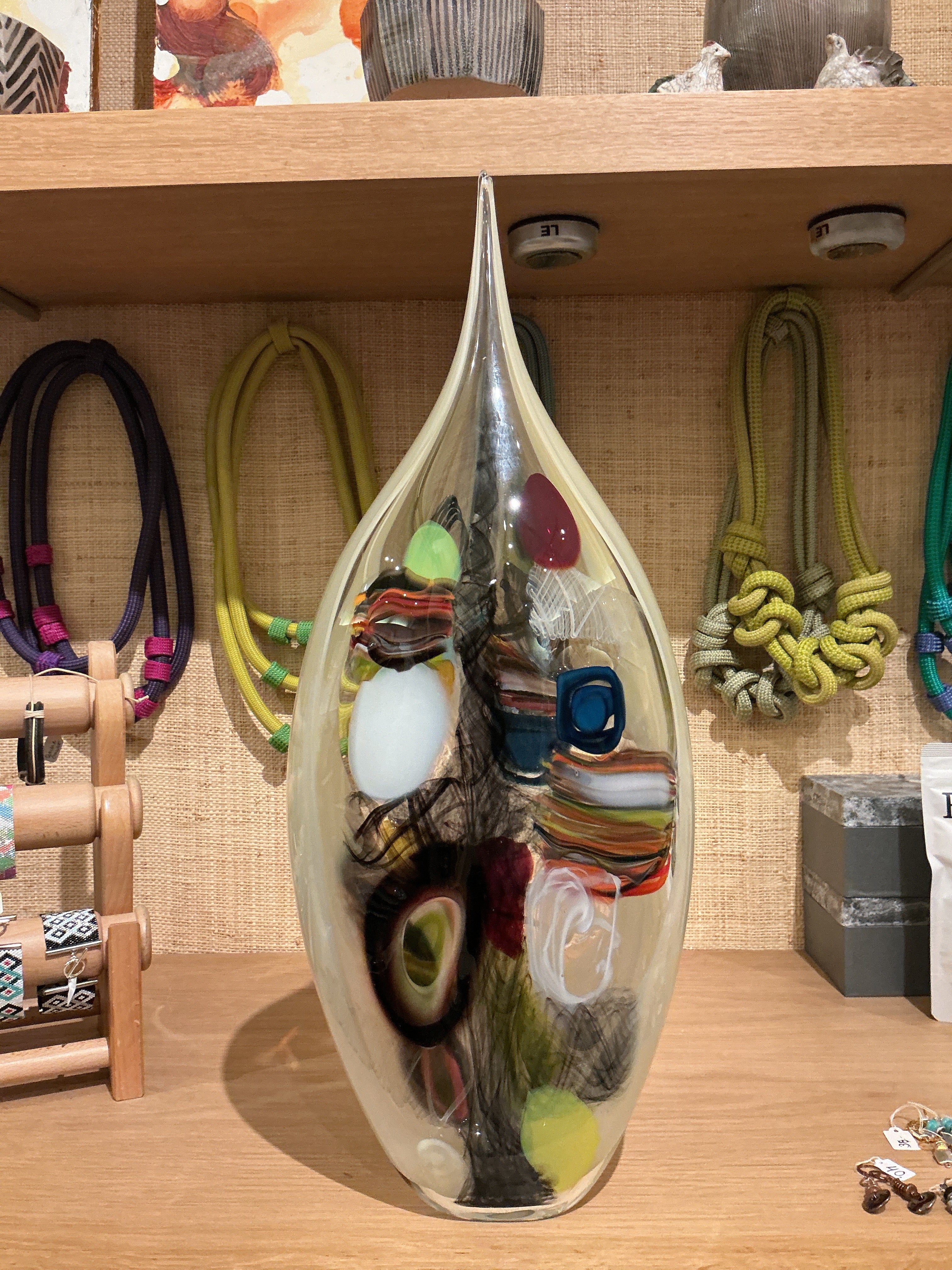 Hokanson Dix Glass Butterfly Champagne