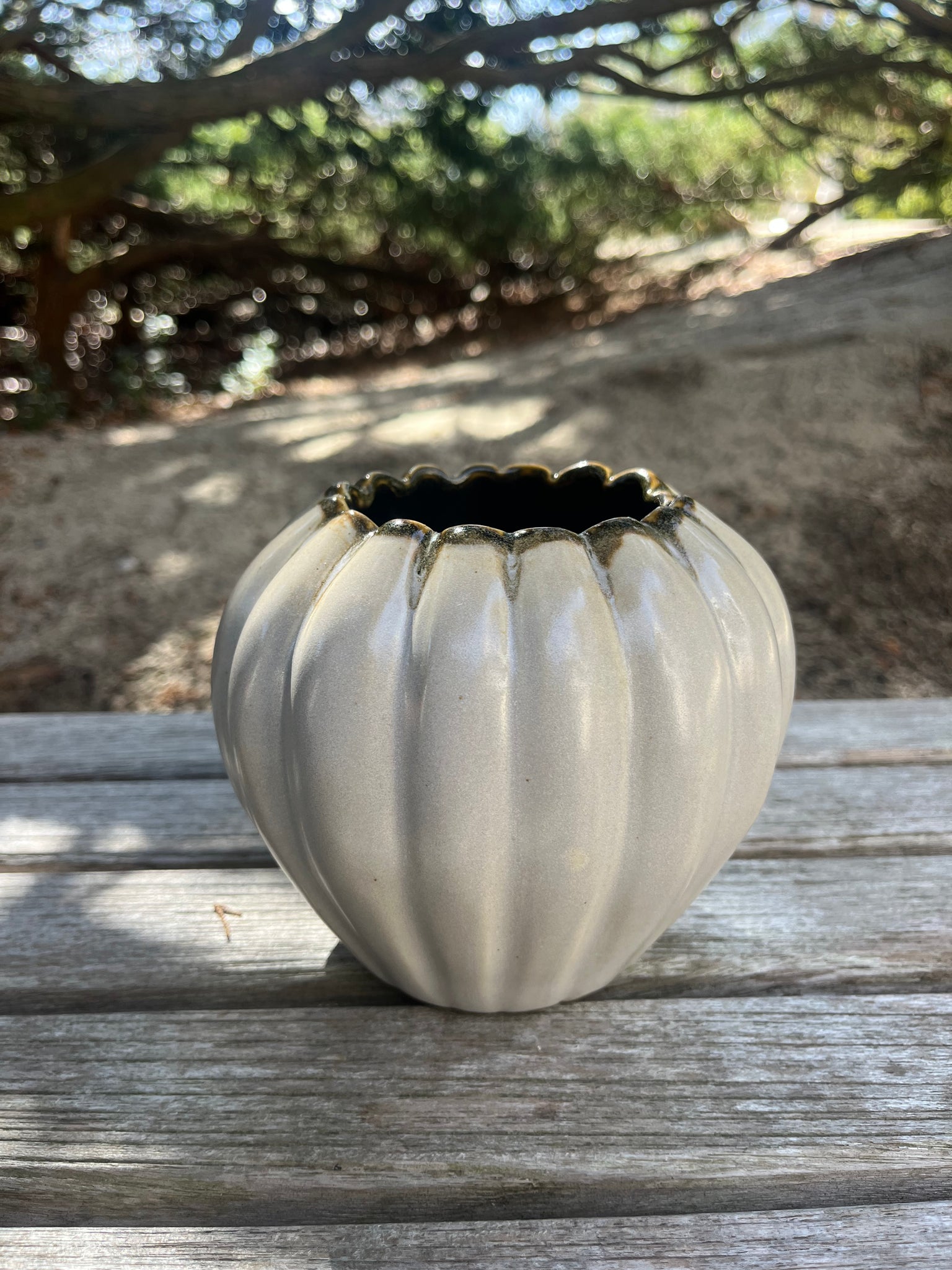 Mary Jaffe Ceramic Seed Pod Vase Small