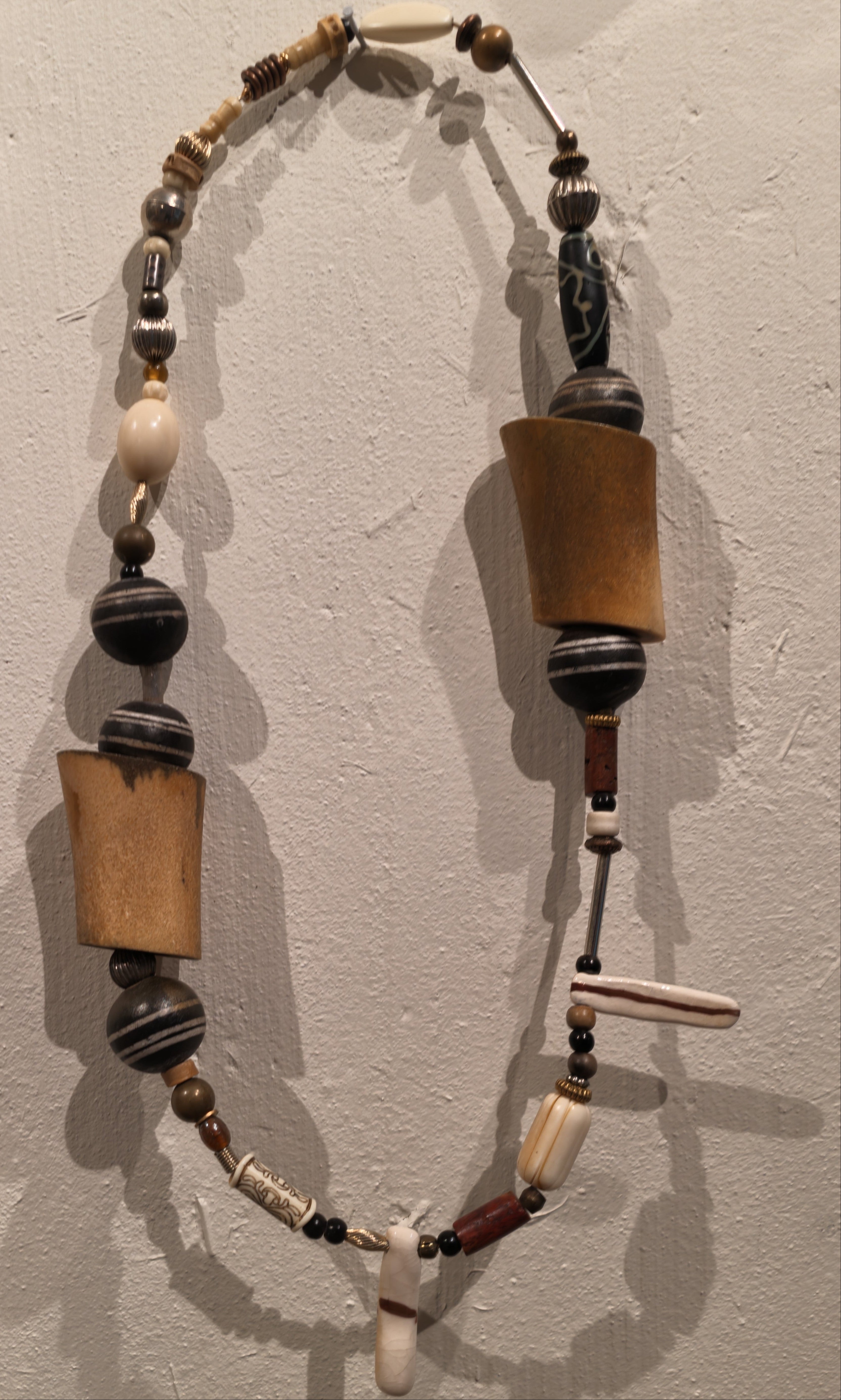 Two Gold-Sprayed Marrow Bones