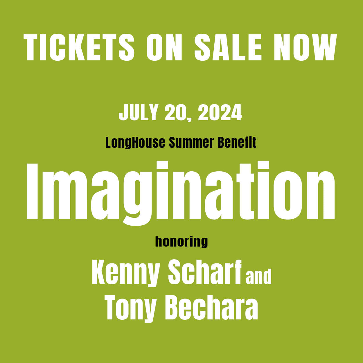 IMAGINATION - LongHouse Summer Benefit Evergreen Package $45,500