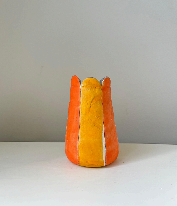 Liadain Smith Orange Mini Bud Vase 3