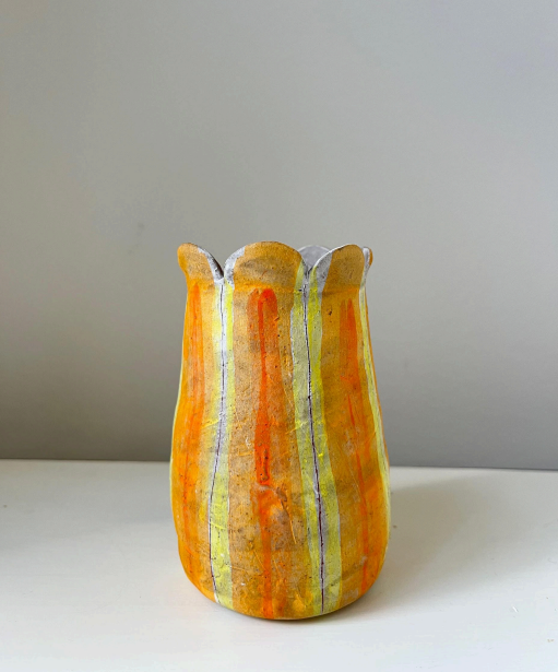 Liadain Smith Orange Mini Bud Vase