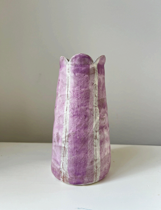 Liadain Smith Purple Mini Bud Vase Tall