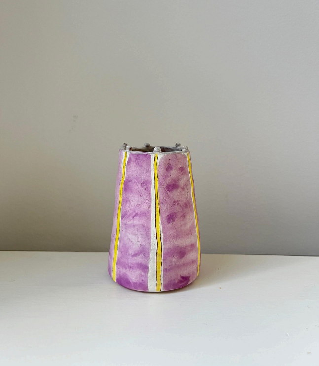 Liadain Smith Purple Mini Bud Vase