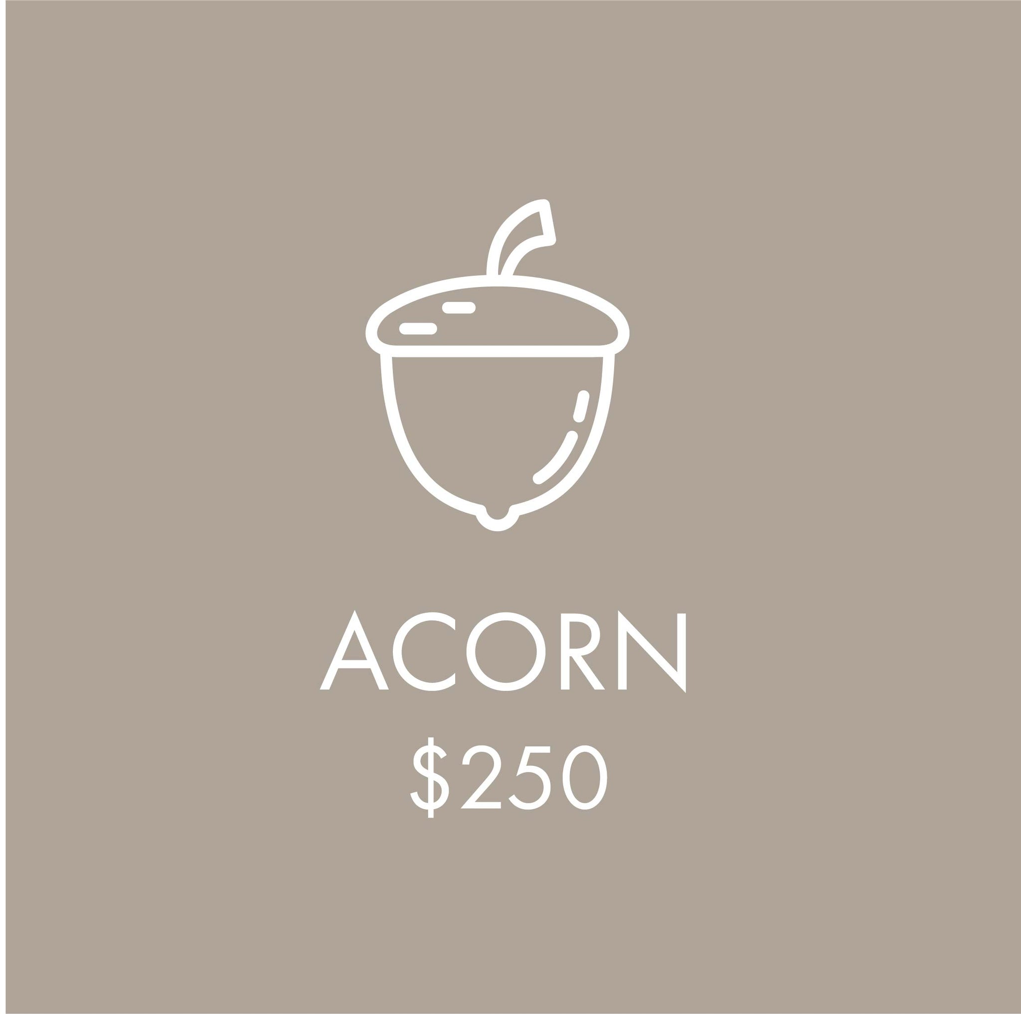 Support LongHouse - Acorn $250
