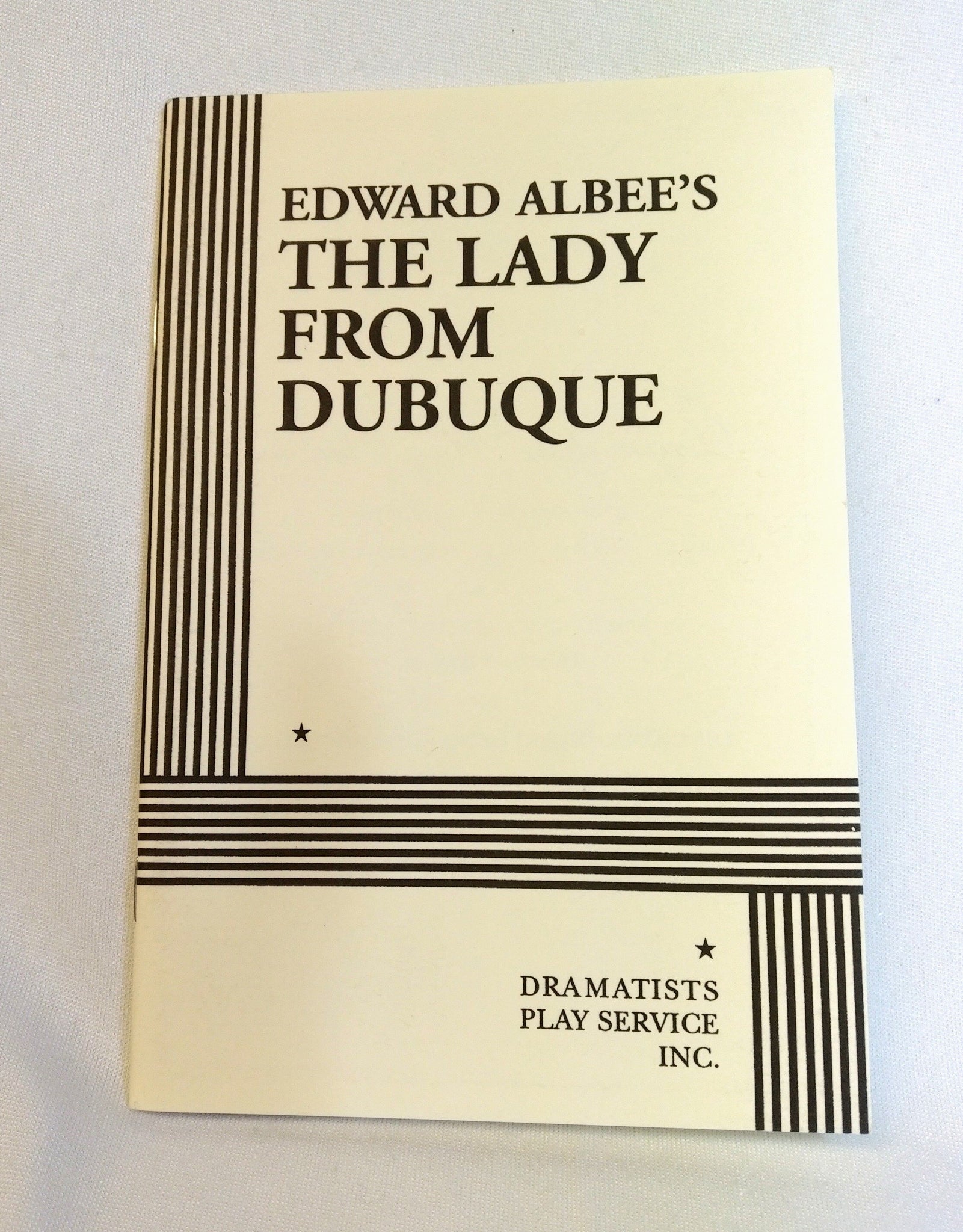 Signed Edward Albee Play