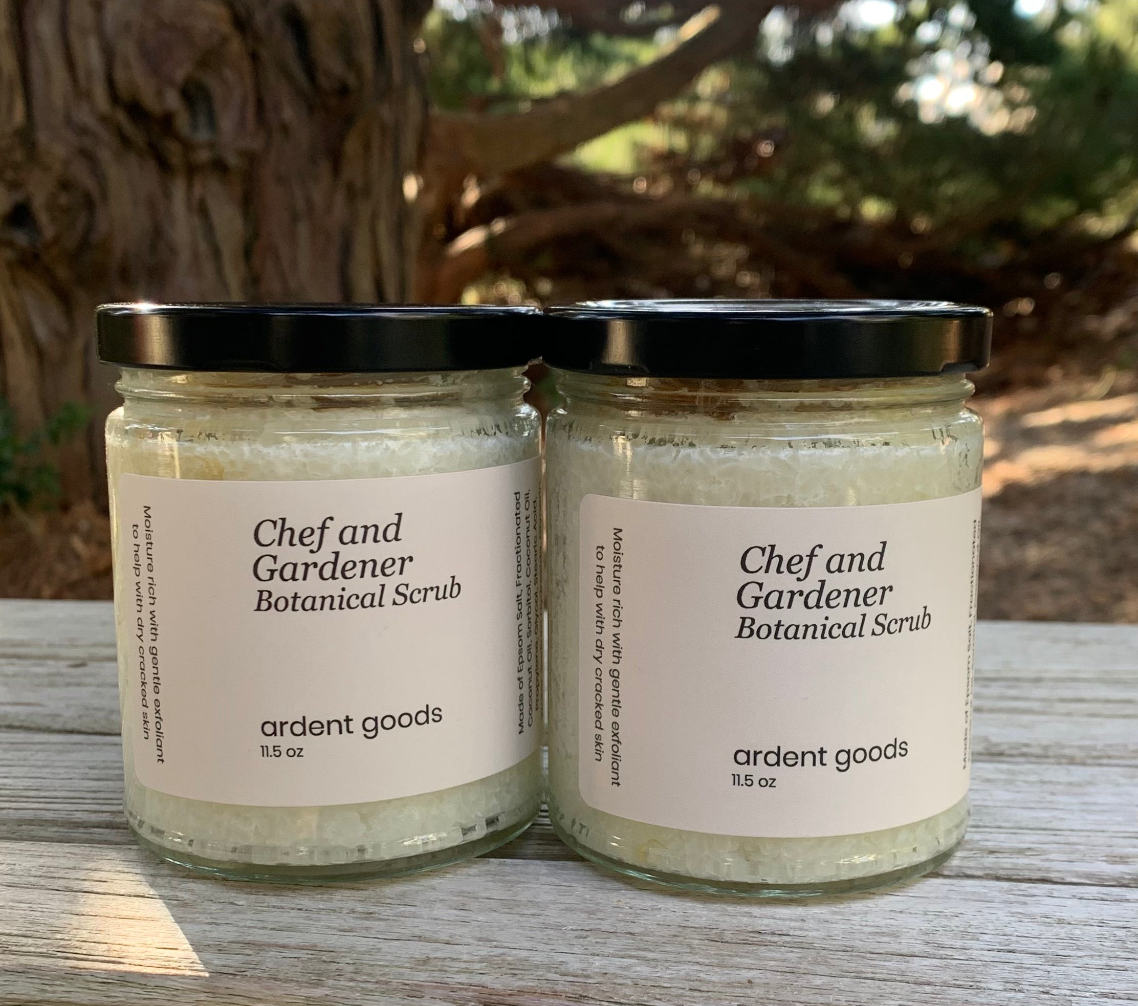 Chef and Gardener Botanical Scrub