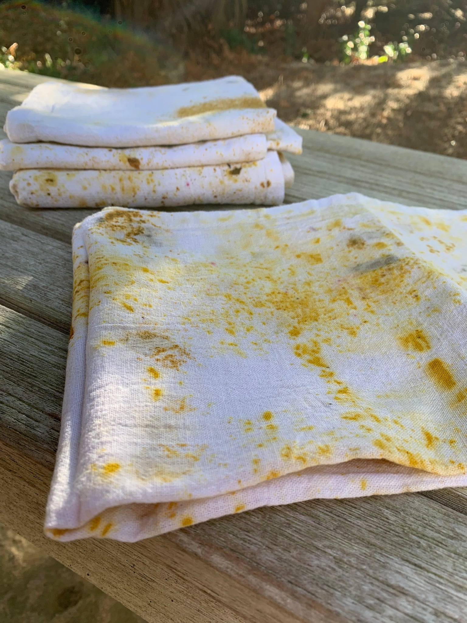 Botanical Color Tea Towels